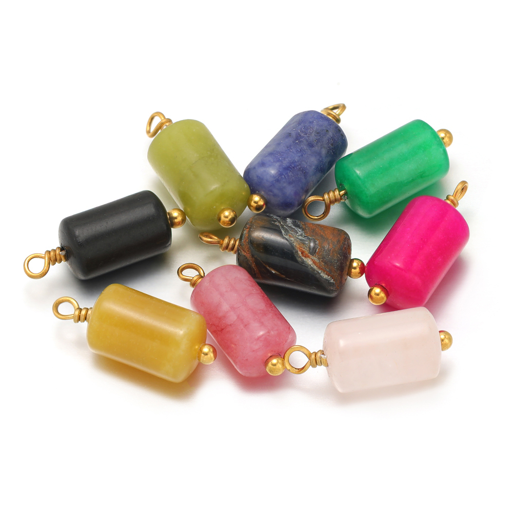 10pcs Stainless Steel Natural  - Jewelry Making Stones 리뷰 및 가격