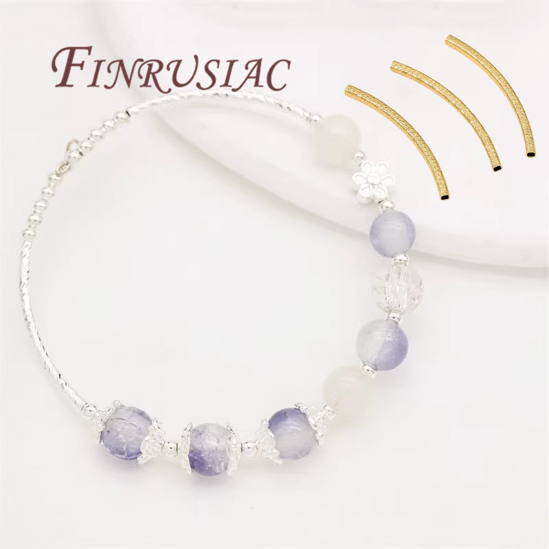 35mm*2mm 18K Gold Plated Tube  - Jewelry Making Youtube 리뷰 및 가격